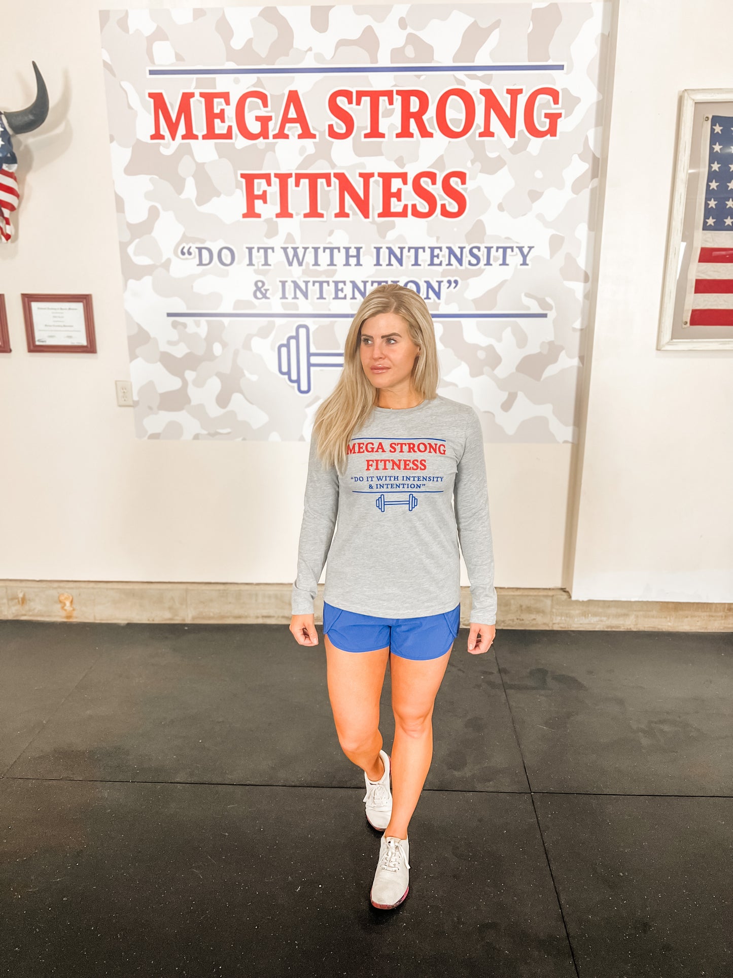 Women’s Gray Long Sleeve