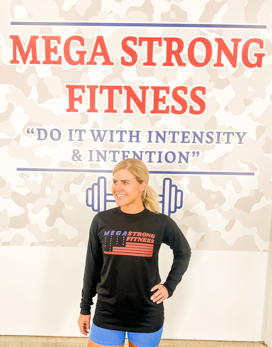 Black Unisex Long Sleeve-Making Exercise Great Again