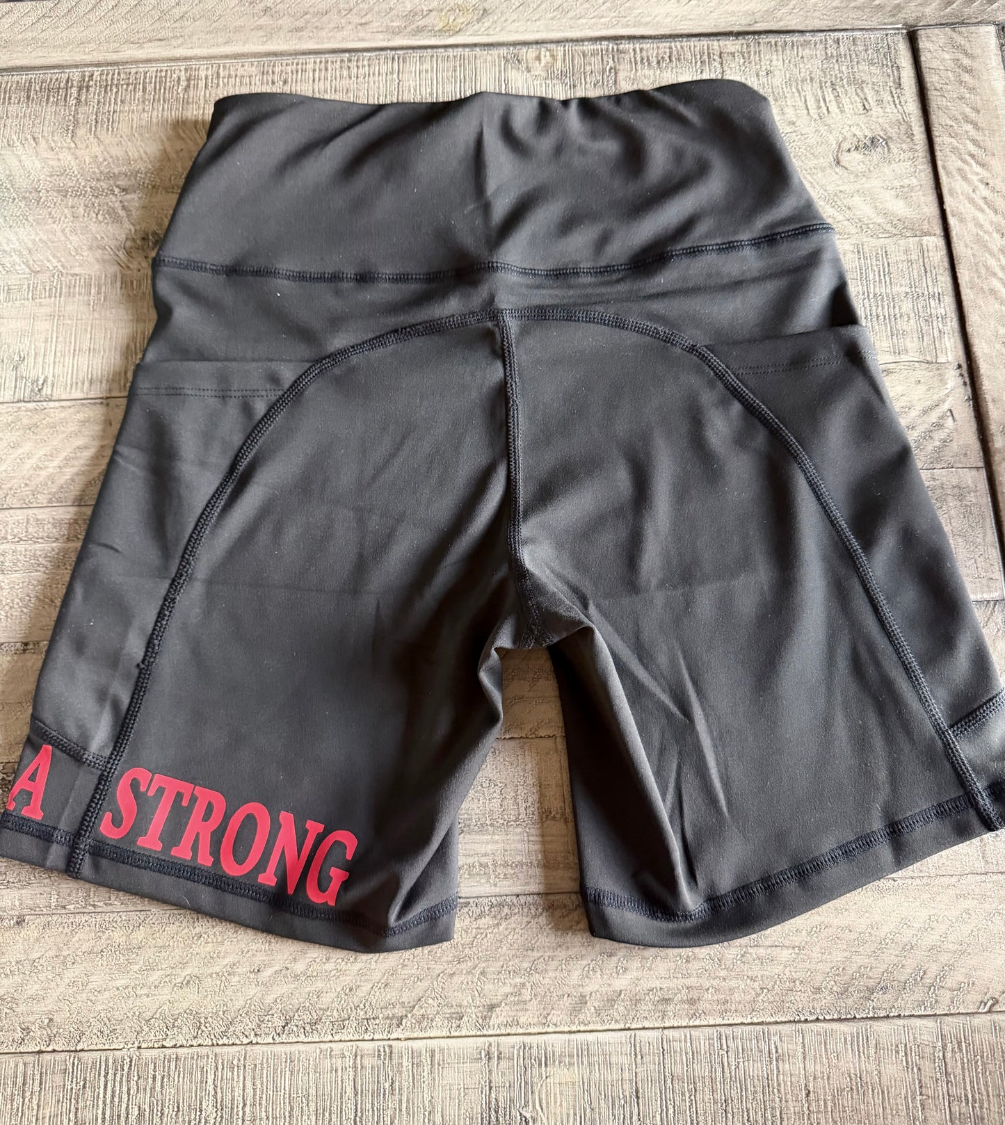 NEW! Women’s Black Spandex Pocket Shorts