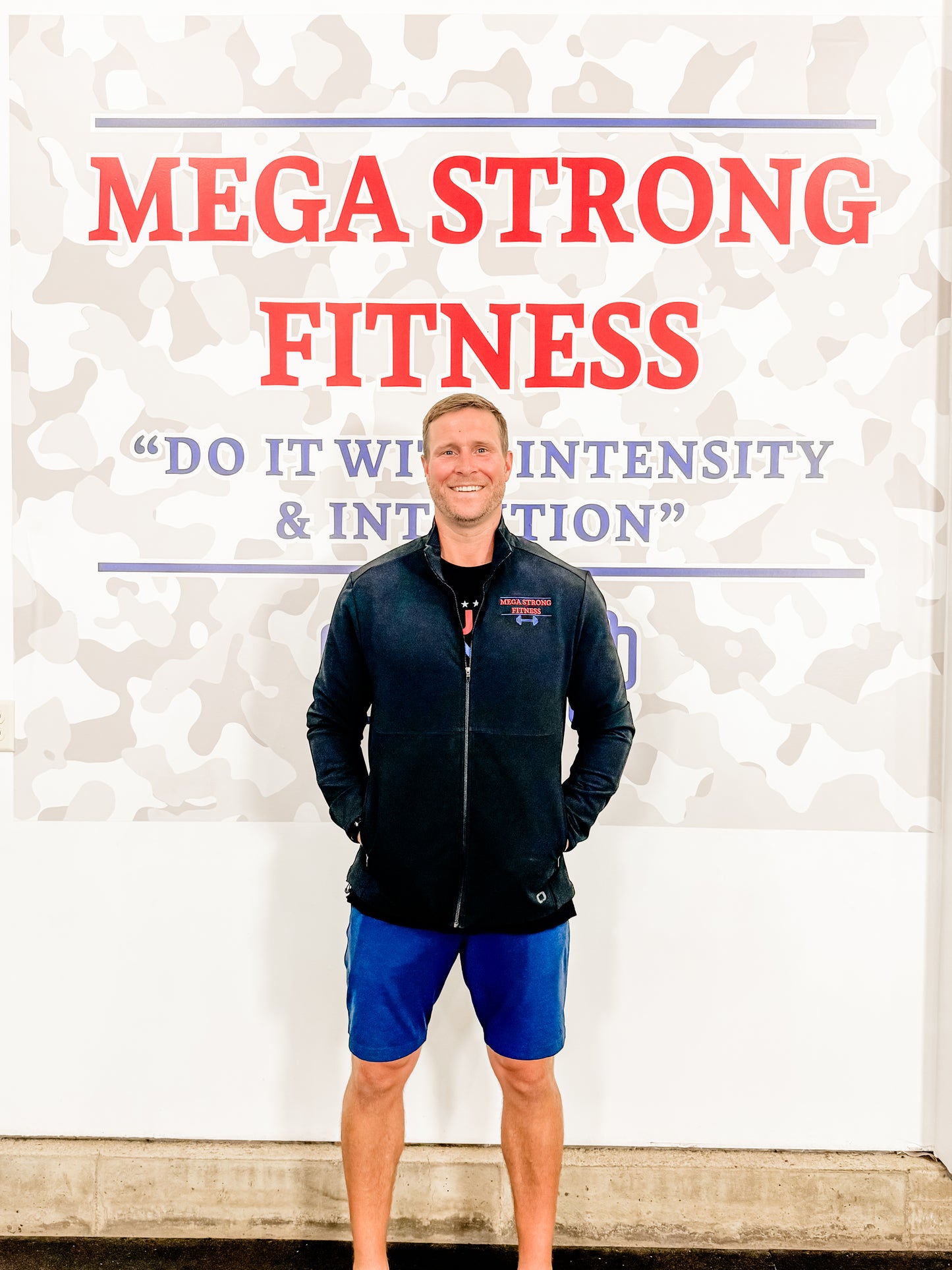 Men’s Black Zip Up Jacket