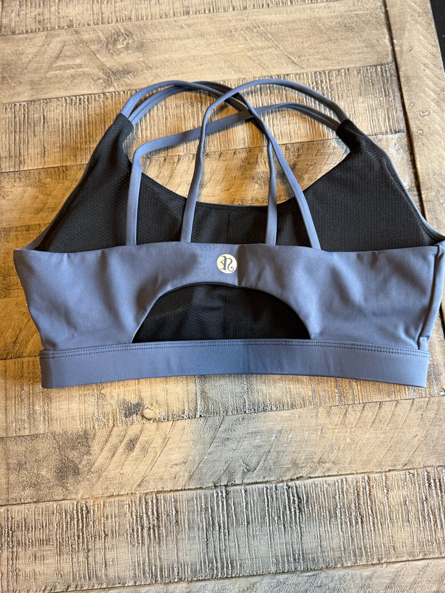 Navy Blue Sports Bra