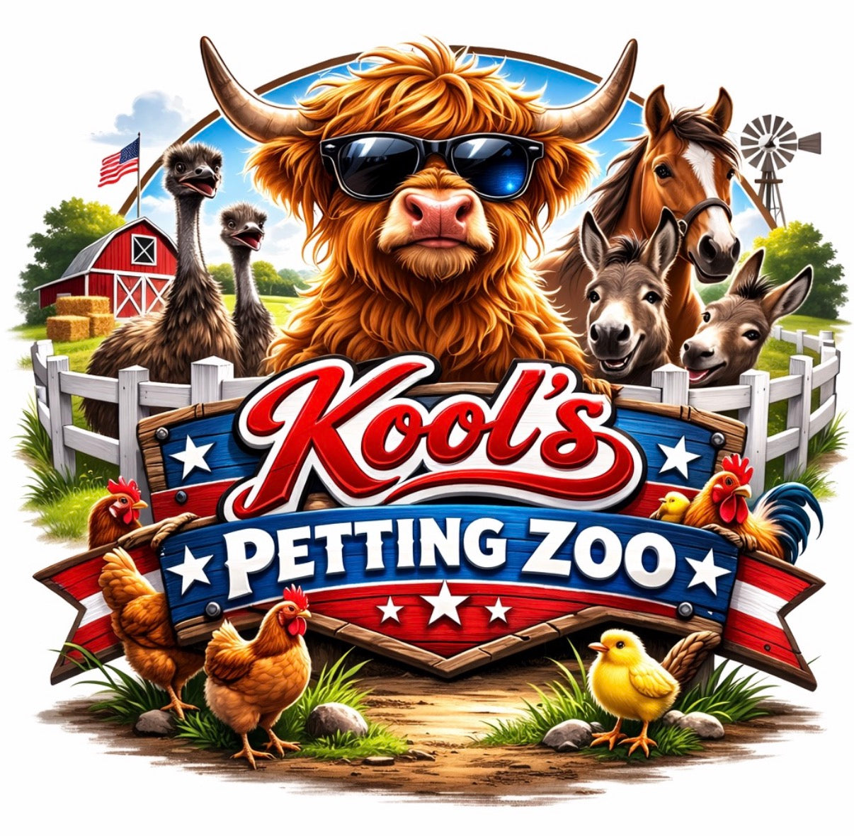 Kool’s Petting Zoo Unisex Tee