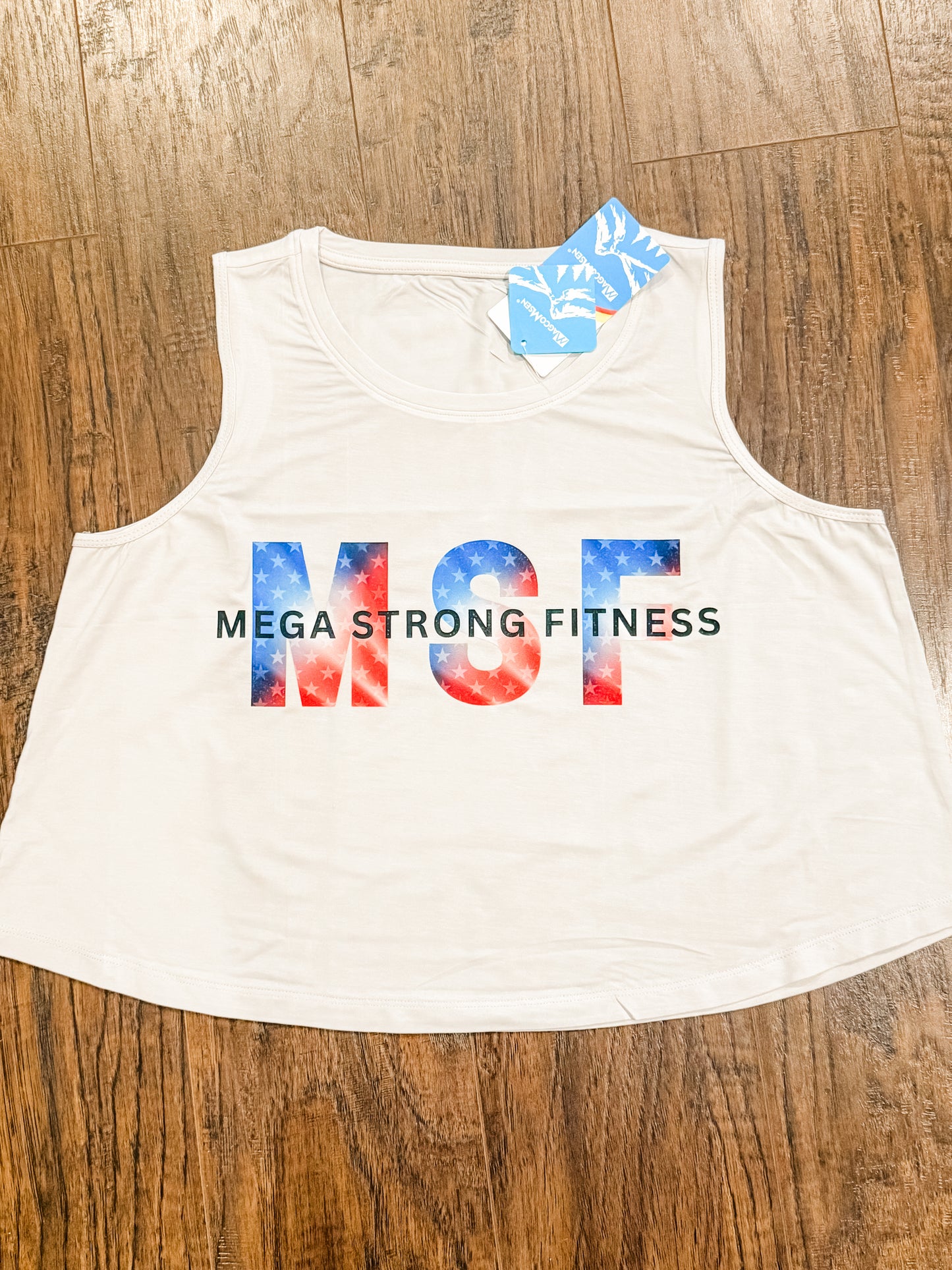 New! MSF Women’s Dry Fit Cropped Tank