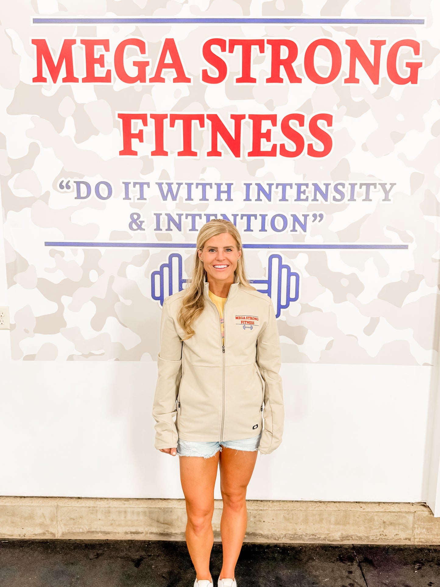 Men’s Tan Zip Up Jacket