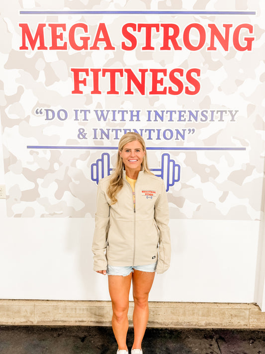 Men’s Tan Zip Up Jacket